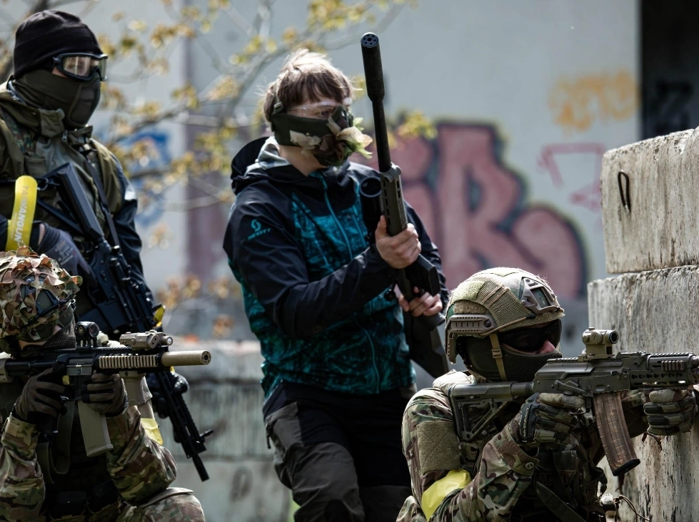 Airsoft birthday party group