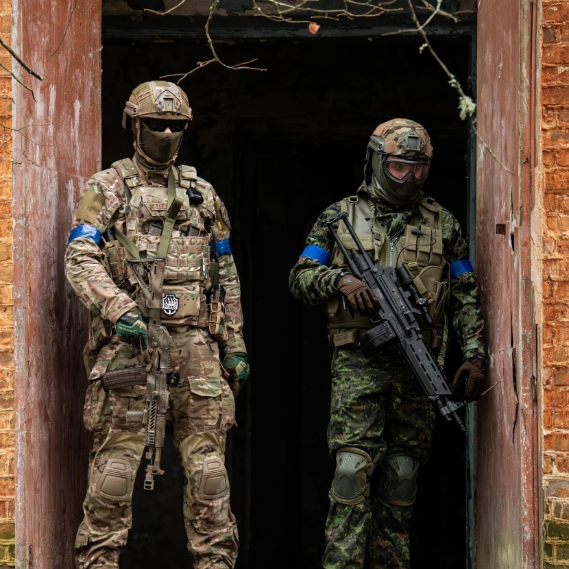 Airsoft team building event